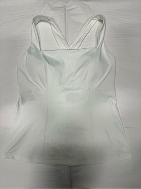 Greyson White Racerback Athletic Tank